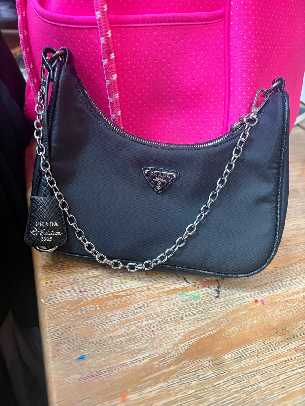 Prada Re Edition Nylon Shoulder bag - Picture 2 of 16